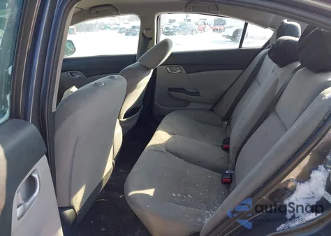 2013 Honda Civic Lx из США, поврежденный, VIN 2HGFB2F58DH572620